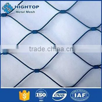 aviary knotted rope wire mesh animal mesh fence
