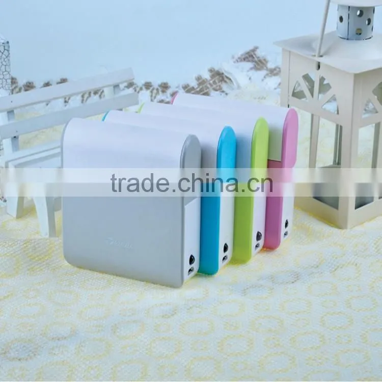 fashion mirror power bank review with mobile stand for TV watching xh-401