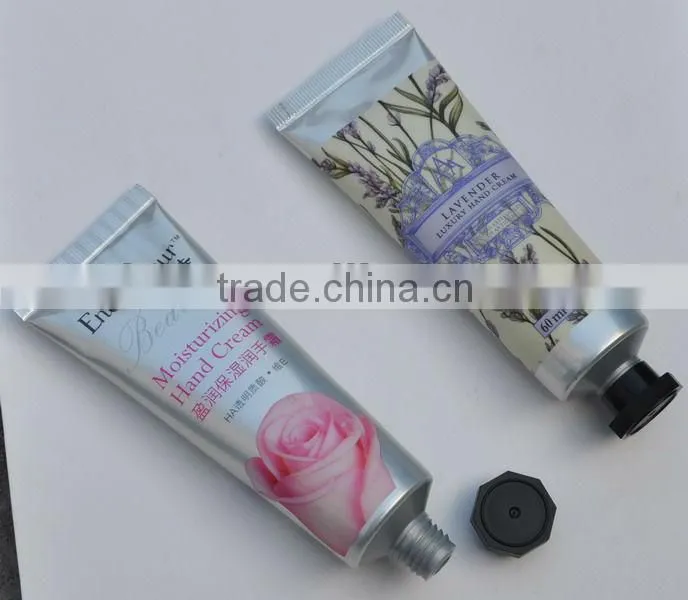 diameter 32mm cosmetic tube,plastic&aluminum laminated tube with octagon cap