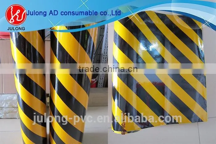 Good quality two colors safety reflective sheeting film for truck,road signs Guangzhou