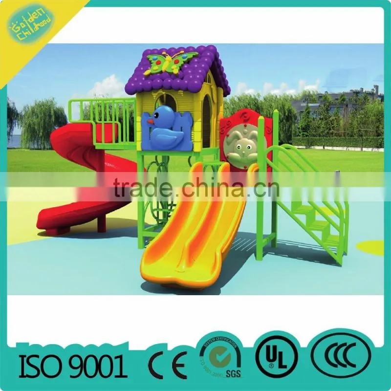 outdoor square game slide ,playground tube slide MBL02-I128