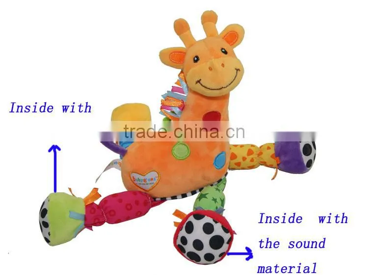 french educational toys in soft plush material for Children from China supplier
