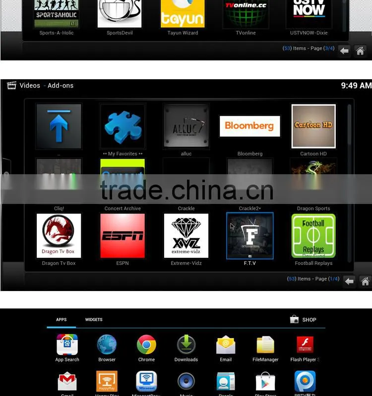 Android 4.4 mini pc stick with 1080p full HD resolution video output support