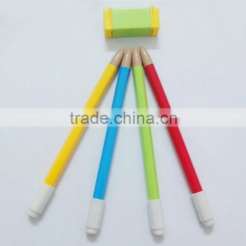 new design Environmental protection automatic pencil with eraser
