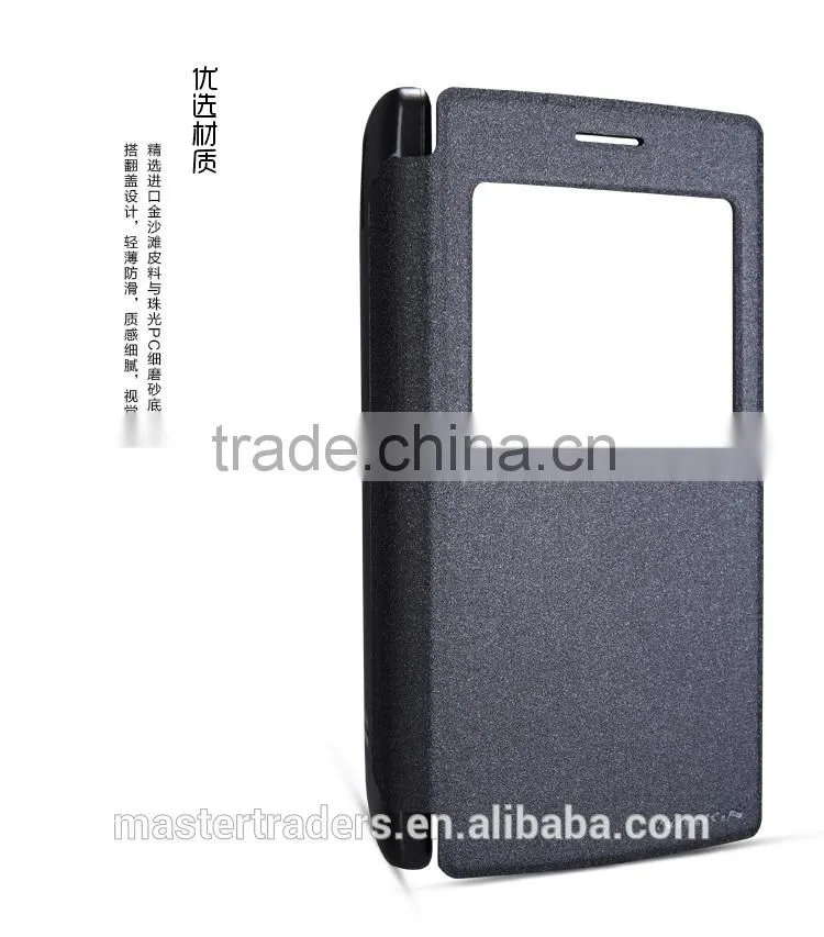 Genuine NILLKIN Sparkle Series Flip Luxury PU Leather Case Skin Back Cover For One Plus MT-2749