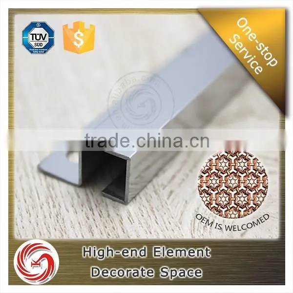 Factory price flooring stainless steel tile trim