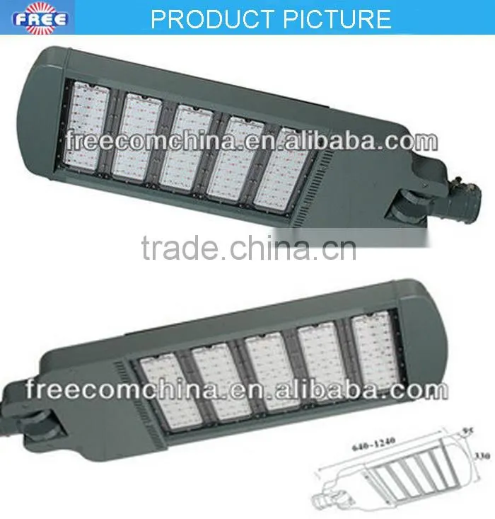 New style led fittings Aluminum 60w led street light die casting
