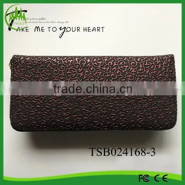 2016 latest design fancy ladies purse wallets women brand clutch wallet bag