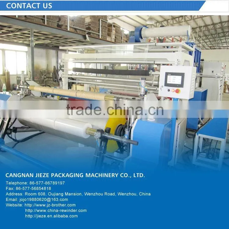 Automatic Wax Paper or Silicon Paper Rewinding Machine JZ-650L-A