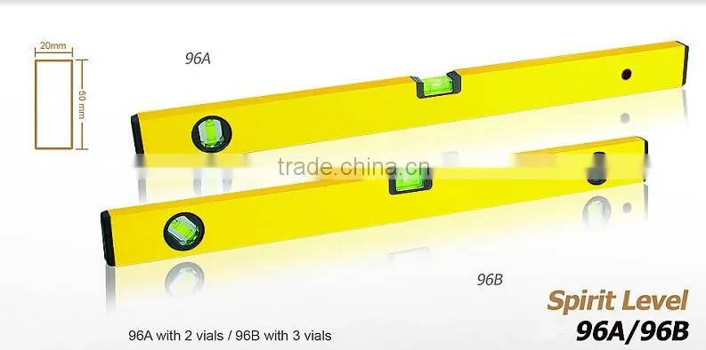 Aluminum Alloy Spirit Level with Rotary Vial, Measure Tool level bar carpenter's level