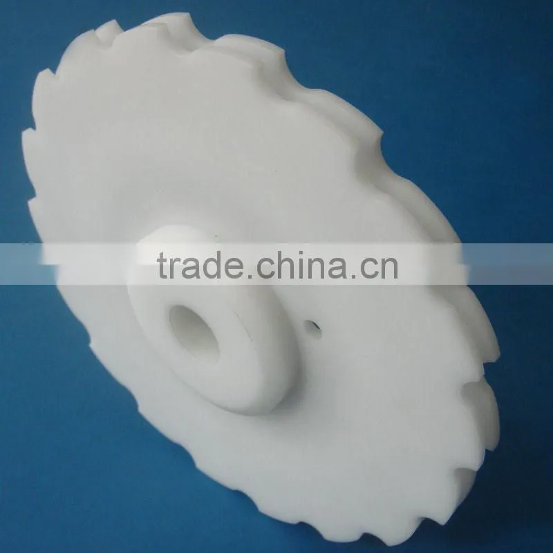 customized big size Plastic PA6 high quality Nylon wheel gear