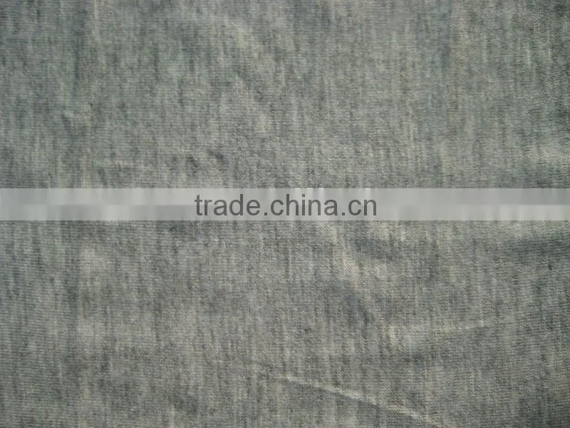grey melange jersey fabrics