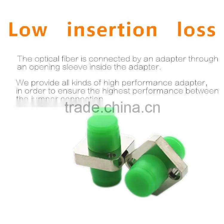 FTTH High quality low loss APC FC single mode optical fiber adapter