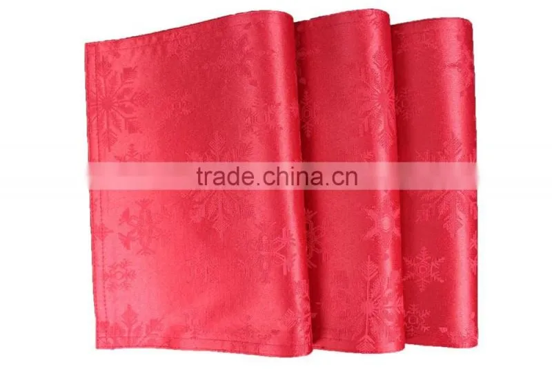 100% Polyester New Design Customer Jacquard Dining Placemat
