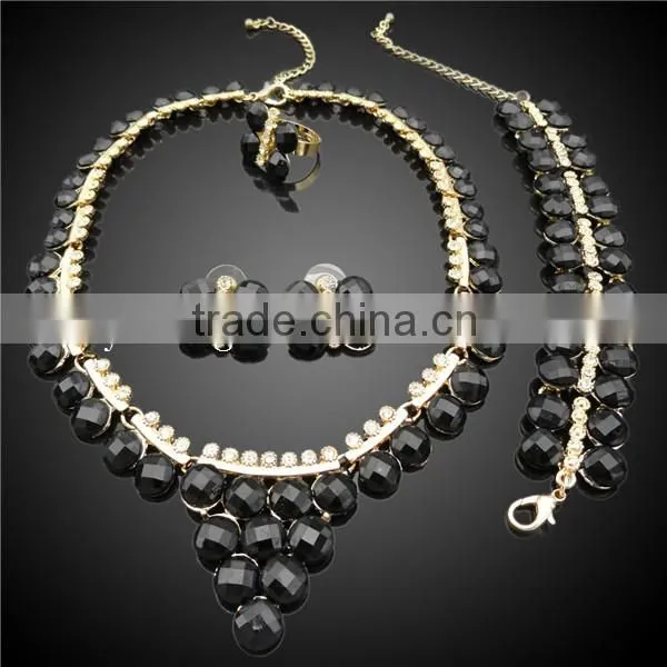 2014 popular resin jewelry sets new model for African women