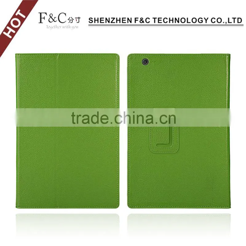 2015 high quality pu leather stand case for sony xperia z4 tablet