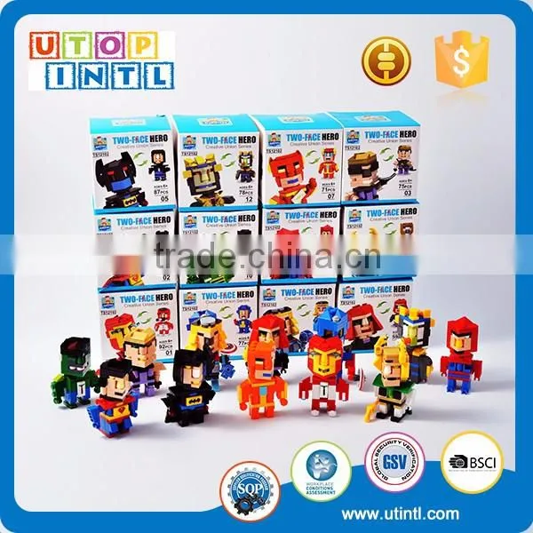 12 model mixed hero block building blocks toy building block minifigures