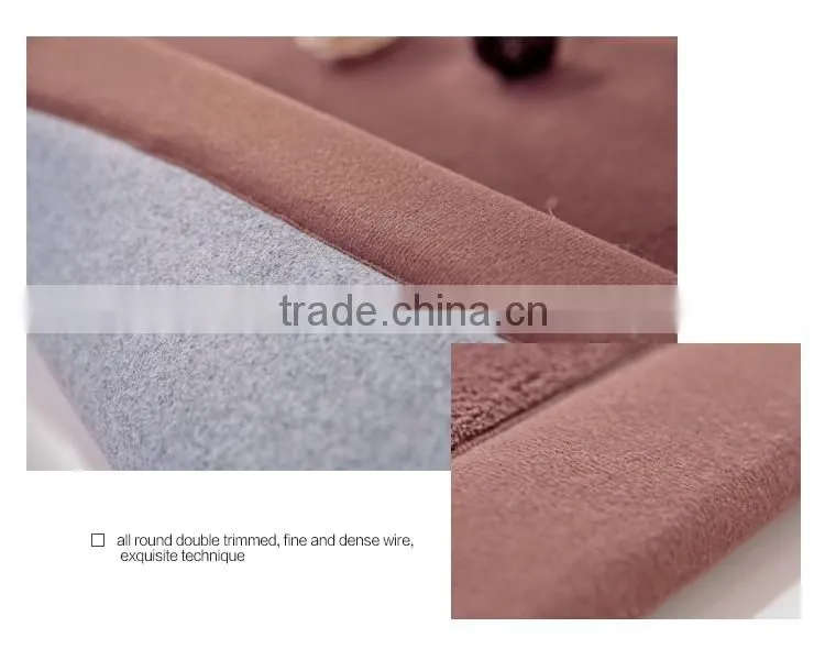 130cm*190cm large size coral fleece rectangle rugs of high water absorbent