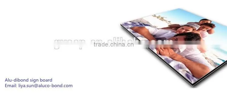2mm 3mm thick outdoor advertising material ACM advertising signboard material