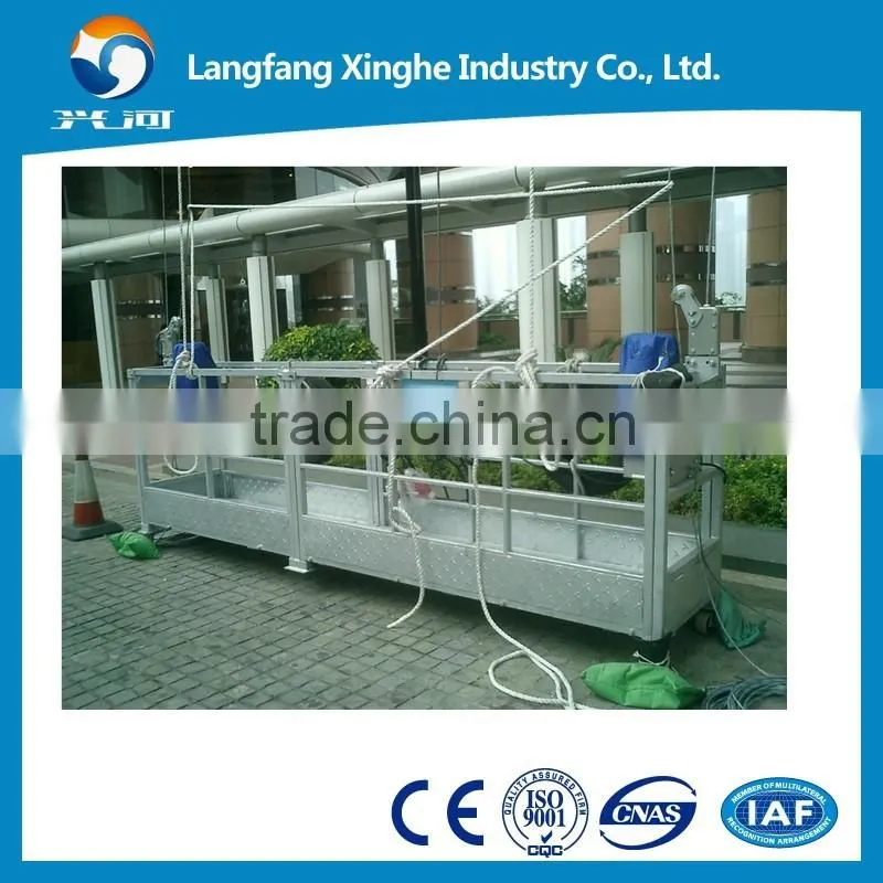 window cleaning cradle,window fitting suspended platform, lifting gondola