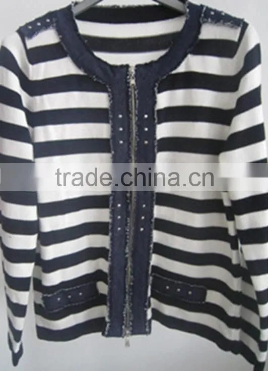 ladies' hot sell knitted sweaters