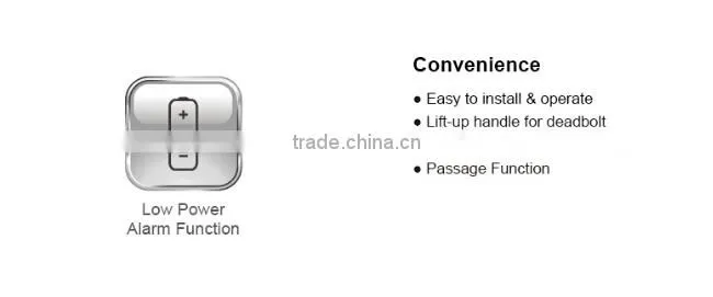 Smart lock with RF card door lock LSD8105