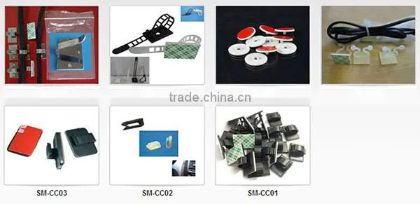 Strong adhesive Car Console Bracket Retaining Clip with double opened