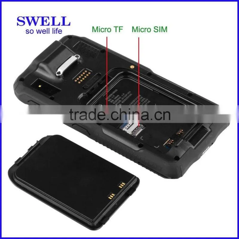 Q62 6 inch rugged tablet mobile android5.1 OS honeywell rugged handheld computer1D/2D barcode scanner