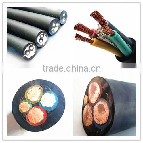 h07rn-f industrial cable 7 strands earth grounding rubber cable