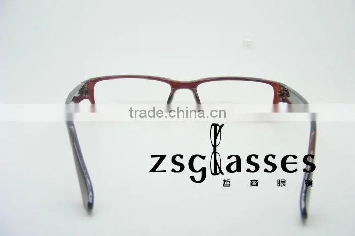 wholesale factory custom made spectacles frame/Special optical eyewear print logo in frame
