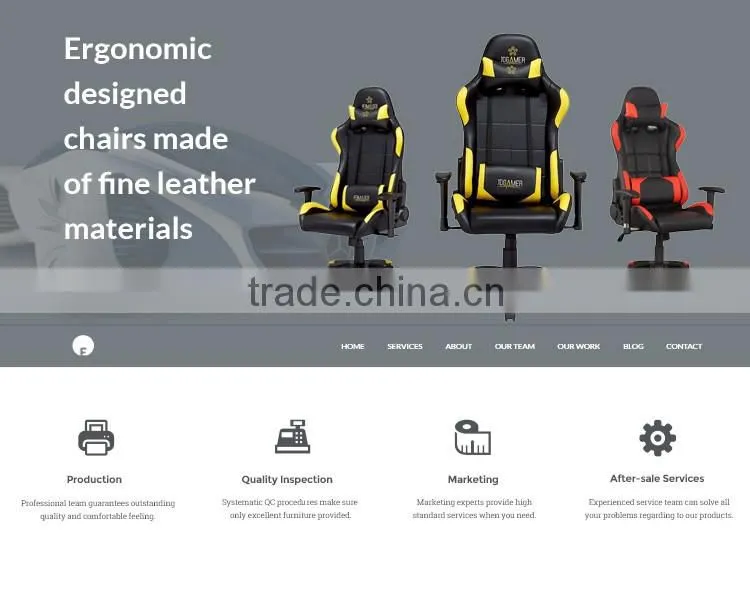 High Quality leather ergonomic office chair/chair office/office chair price K-8318A