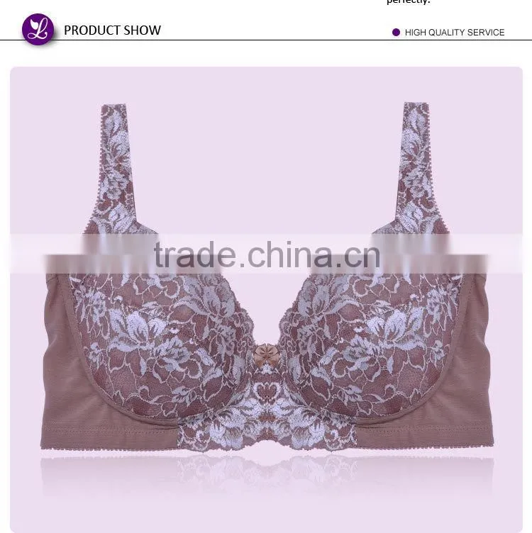 Hot Romantic Moder Stylish Polyester Brown Sexy Girls Innerwear Bra