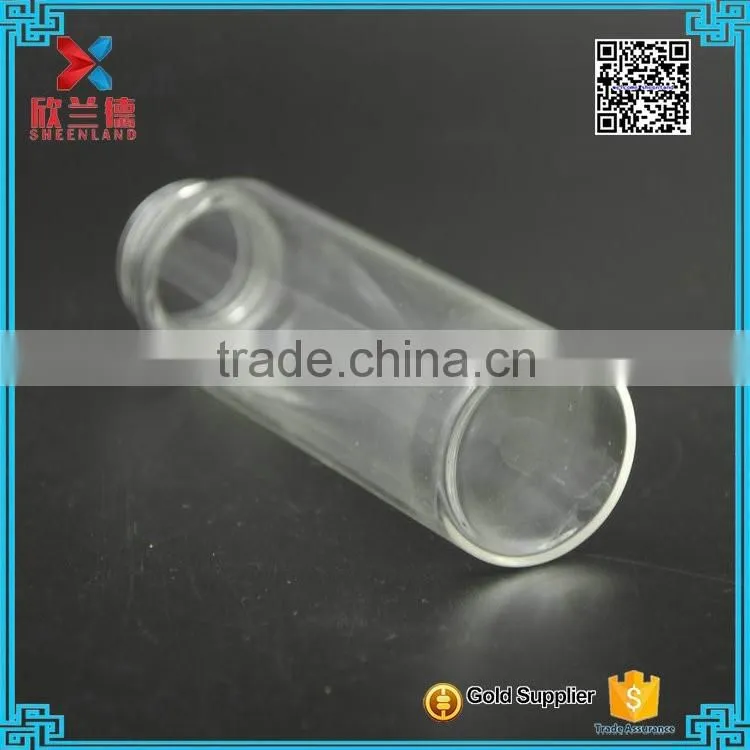 wholesale 100ml round glass tubular vial medicine bottles