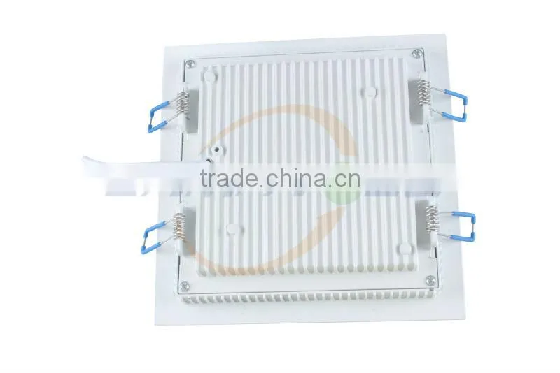 hot new products for 2014 warm white cool white indoor lighting 6500k dimmable 18 watt square led ceiling panel light