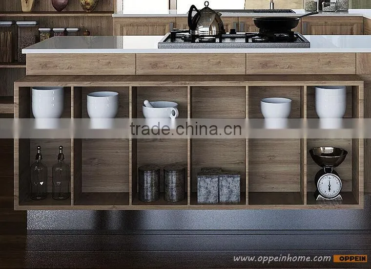 Custom Modern PVC Wooden Kitchen Furniture
