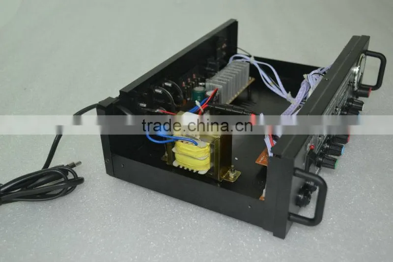 2015 Trade Assurance Supplier SASION mini size AV-7736 Power Amplifier with VU meter
