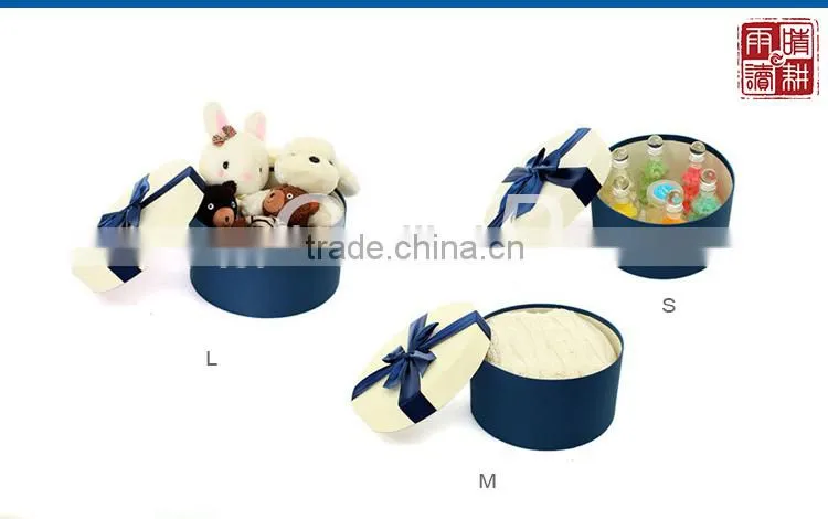 manufacturer custom round gift box