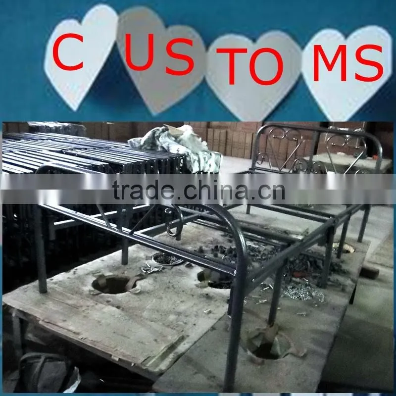 4 folding metal bed frame