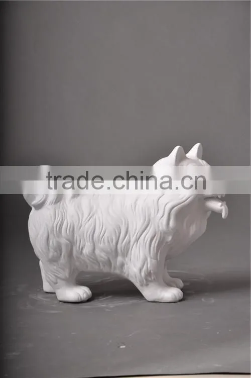 Cute display dog mannequin