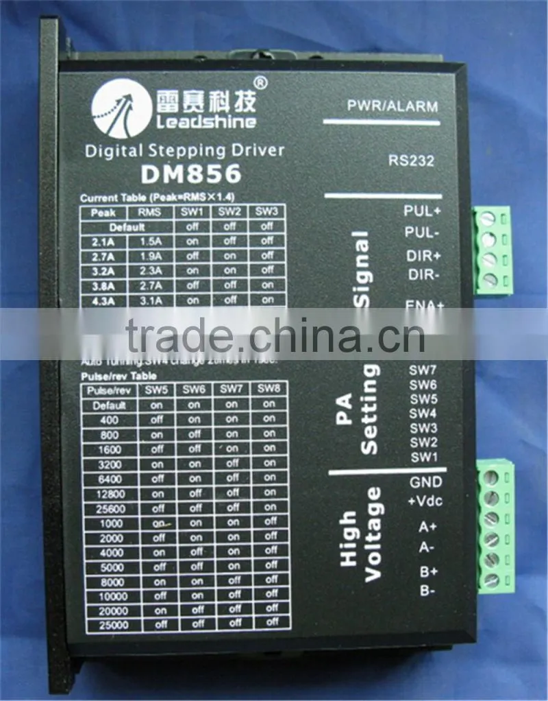 DM856 leadshine industrial 2 phase dc stepper motor driver