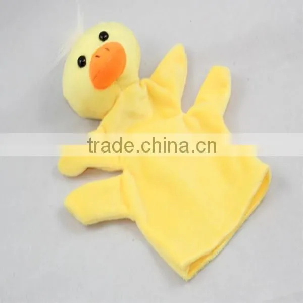 Cute Animal Plush Hand Puppet Gloves Animal Head Hand Puppet