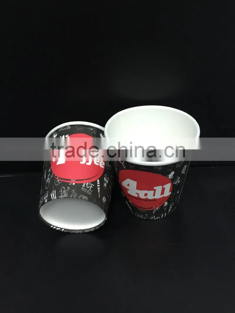 12oz disposable double wall hot drink paper cups