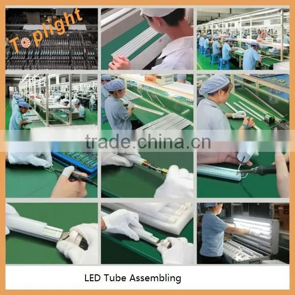 energy saving full plastic cover Epistar smd5730 22w three years warranty guaranteed led t8 tube 5 feet