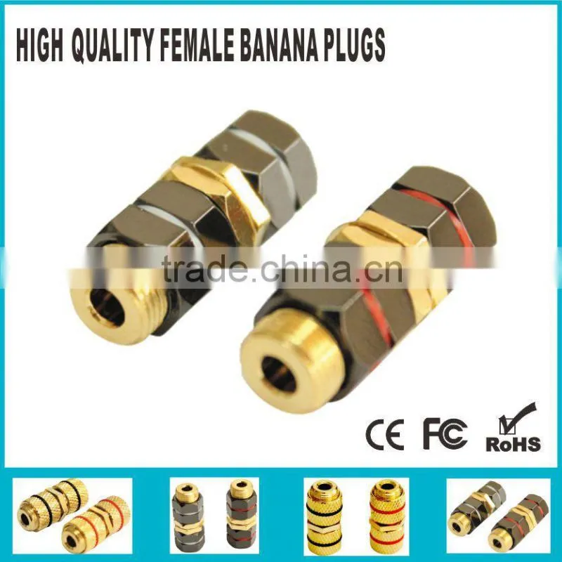 4mm banana plug female connector