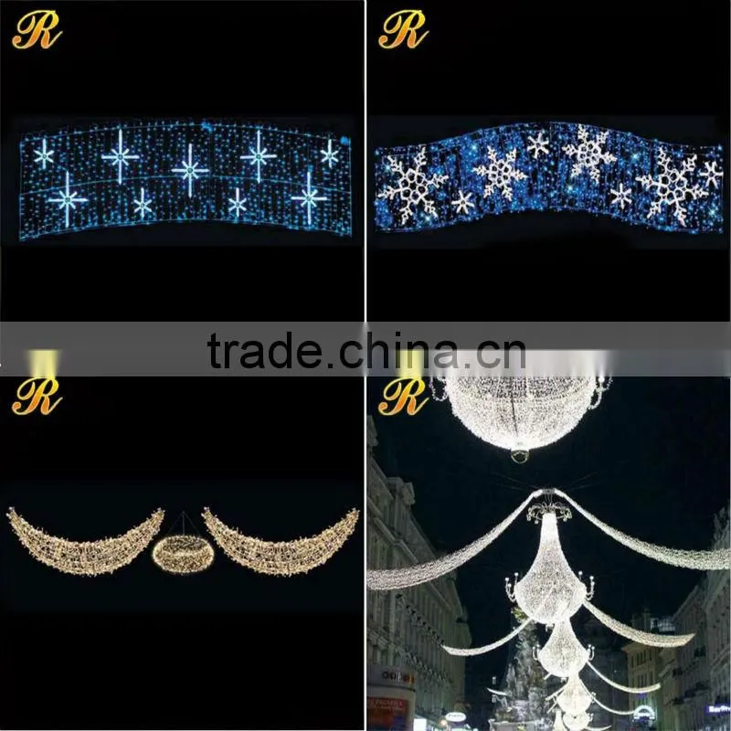 Handmade Christmas ornaments LED motif lights
