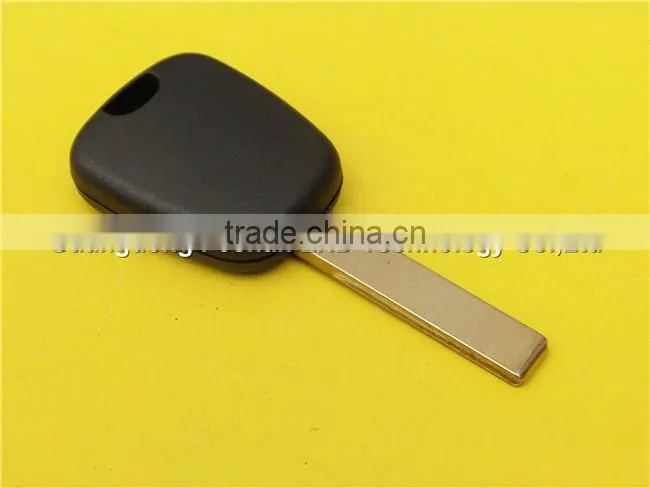 Hot sell transponder chip key blank shell for Peugeot 407