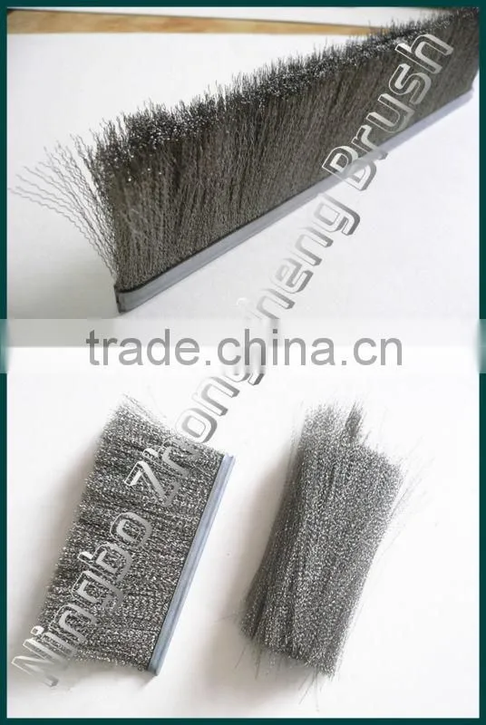 Metal channel Industrial steel wire brush