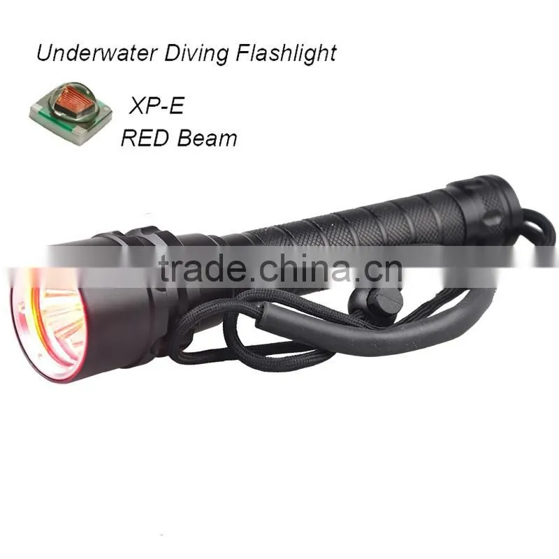 LED Diving Flashlight Torch Lamp Waterproof flashlight
