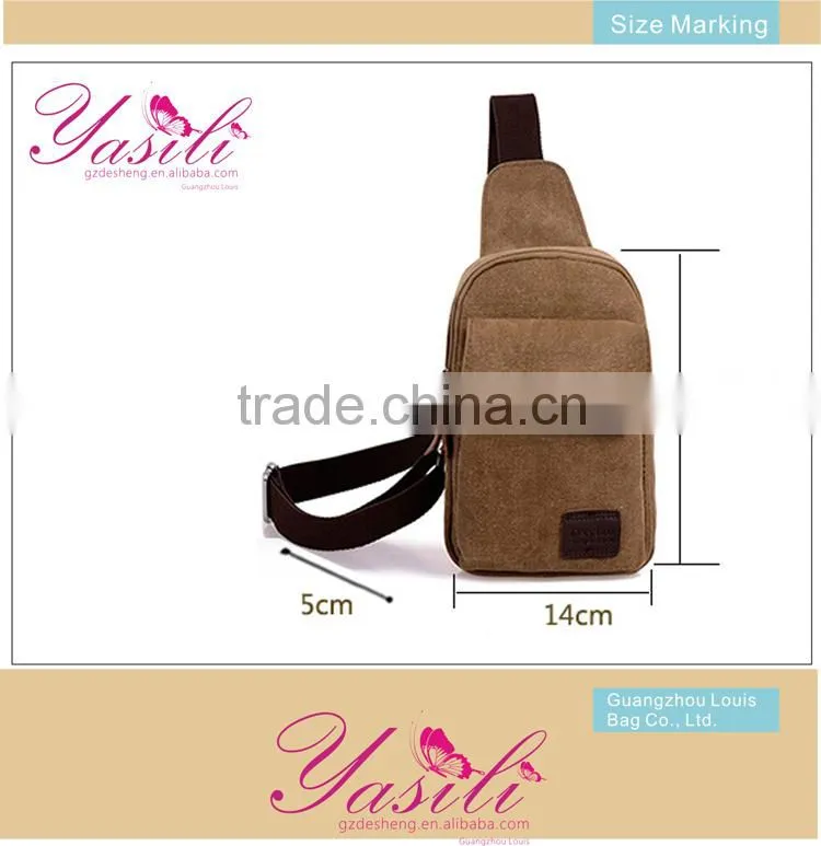 canvas travel shoulder bag customized fashionable canvas bag cotton canvas shoulder bag