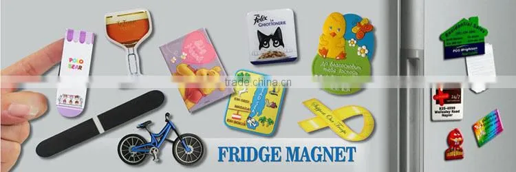 01-0744 Promotional innocuous funny half cat fridge magnet